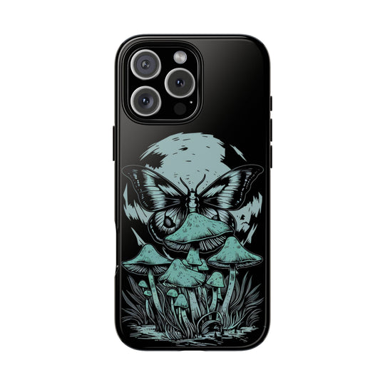 Dark Academia Tough Cases - Ethereal Butterfly and Moon Phone Case Printify