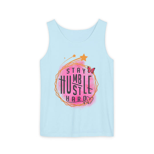 Motivational Tank Top for Active Lifestyle Tank Top Printify Chambray XS