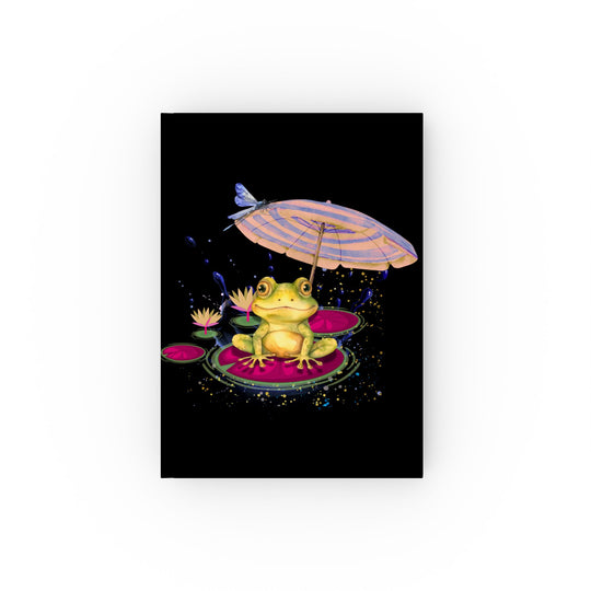 Whimsical Frog Dream Journal Paper products Printify