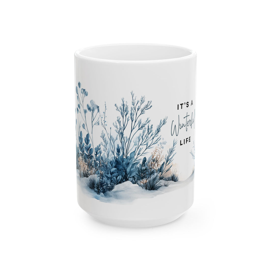 Winterful Life Ceramic Mug Mug Printify