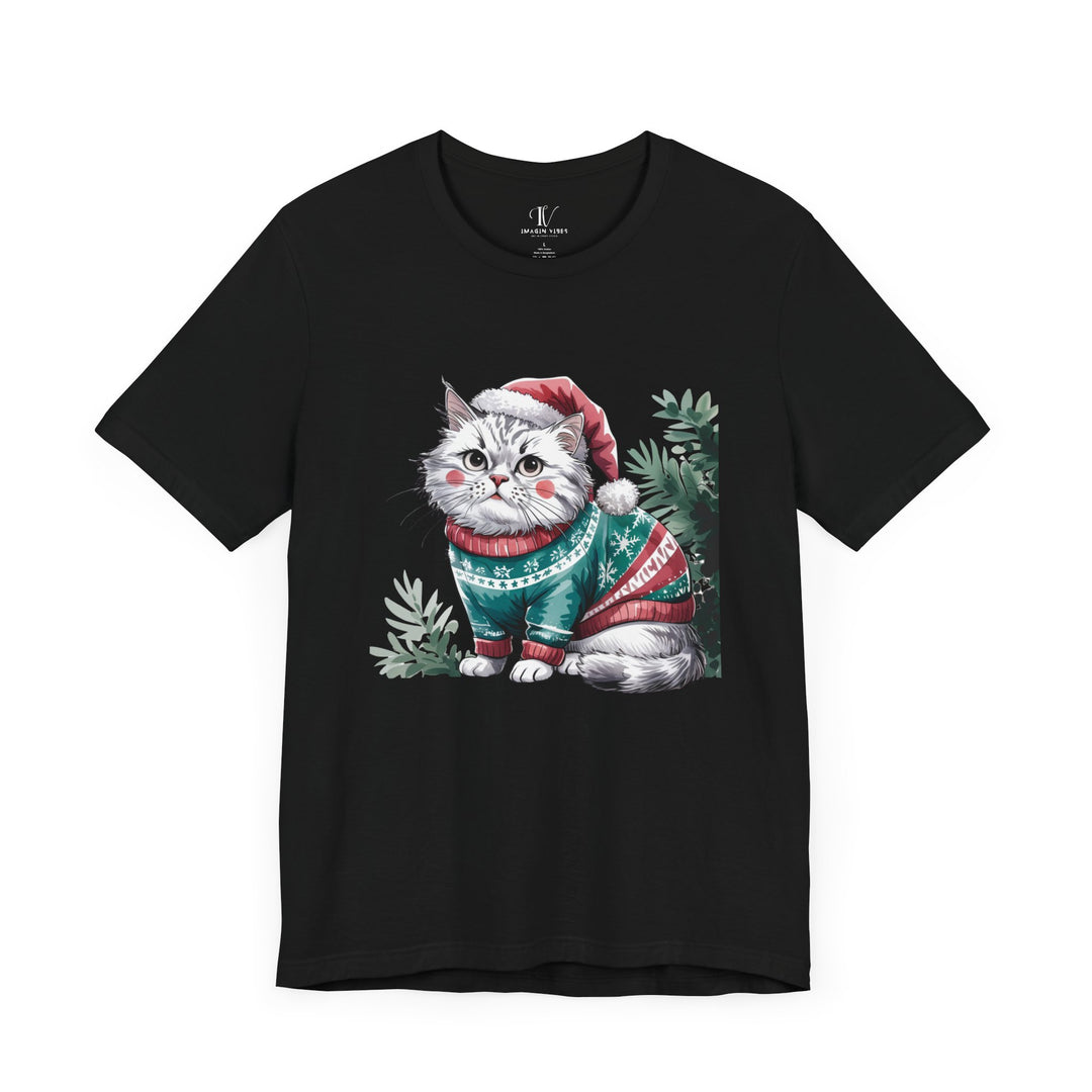 Christmas Cat Tee