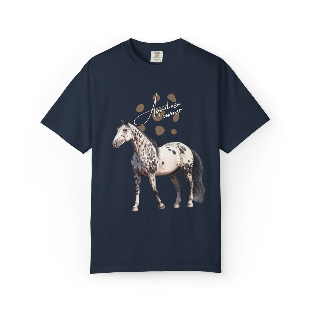 Appaloosa Shirt - Appaloosa Horse Owner Tee T-Shirt Printify Navy S
