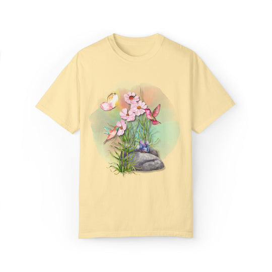 Spring Nature-Inspired Watercolor T-shirt