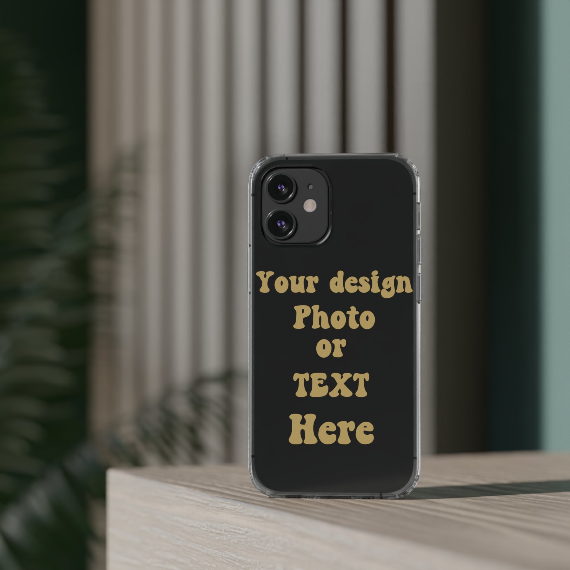 Personalized Clear Cases - With Gift Wrapping - Custom Clear Phone Cases Phone Case   
