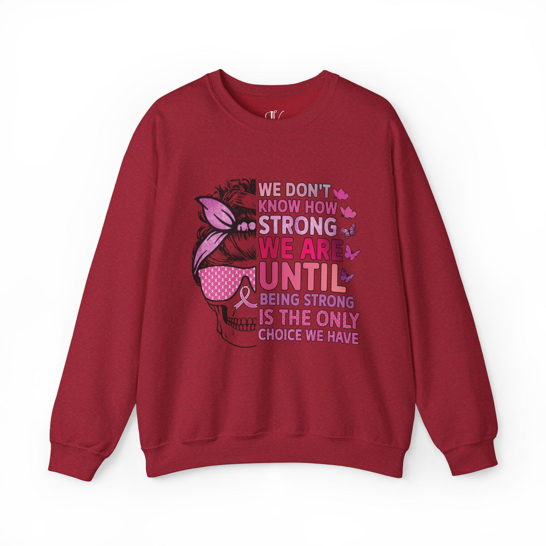 Breast Cancer Awareness Sweatshirt - Strength and Hope