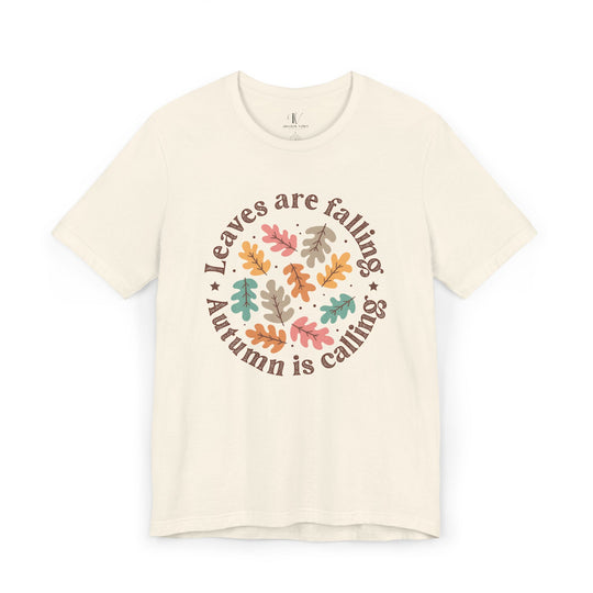 Leaves Are Falling: Autumn Boho T-Shirt