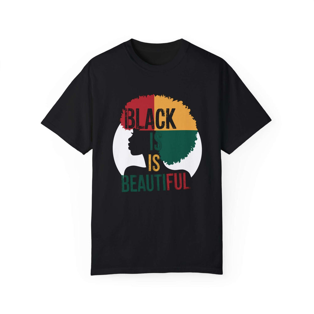 Black is Beautiful Unisex T-shirt T-Shirt Printify Black S