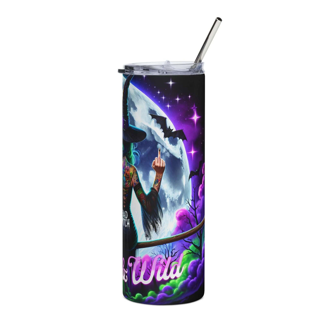 Tumbler Bad Witch Wicked and Wild 20oz Mug Printify