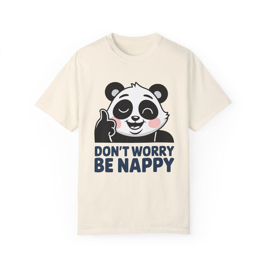 Panda Thumbs-Up T-shirt T-Shirt Printify Ivory S