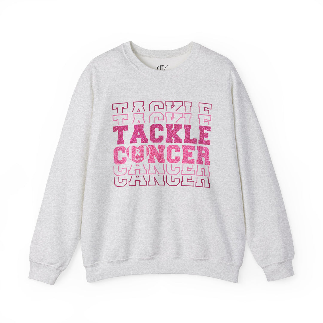 Tackle Breast Cancer Retro Sweatshirt