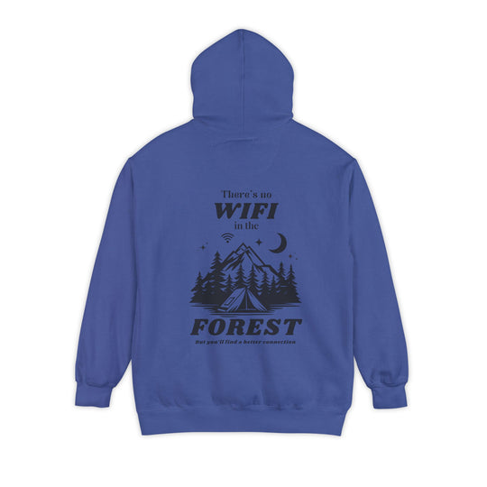 Forest Connection Hoodie Hoodie Printify Flo Blue S