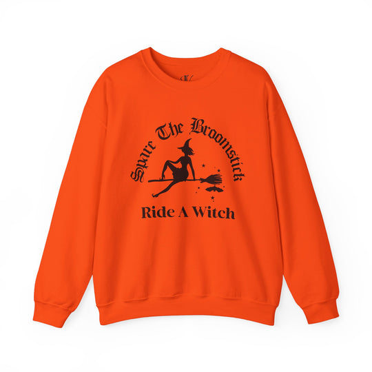 Spare The Broomstick Ride A Witch Halloween Sweatshirt