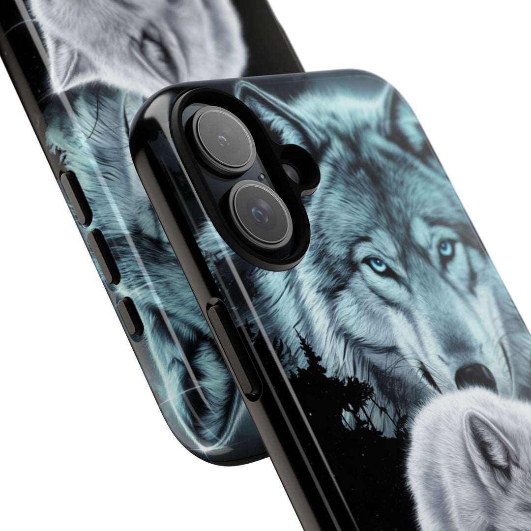 Wolf Tough Cases - Mystical Starry Night Dark Academia Phone Case Printify