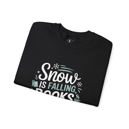 Winter Book Lover Sweatshirt