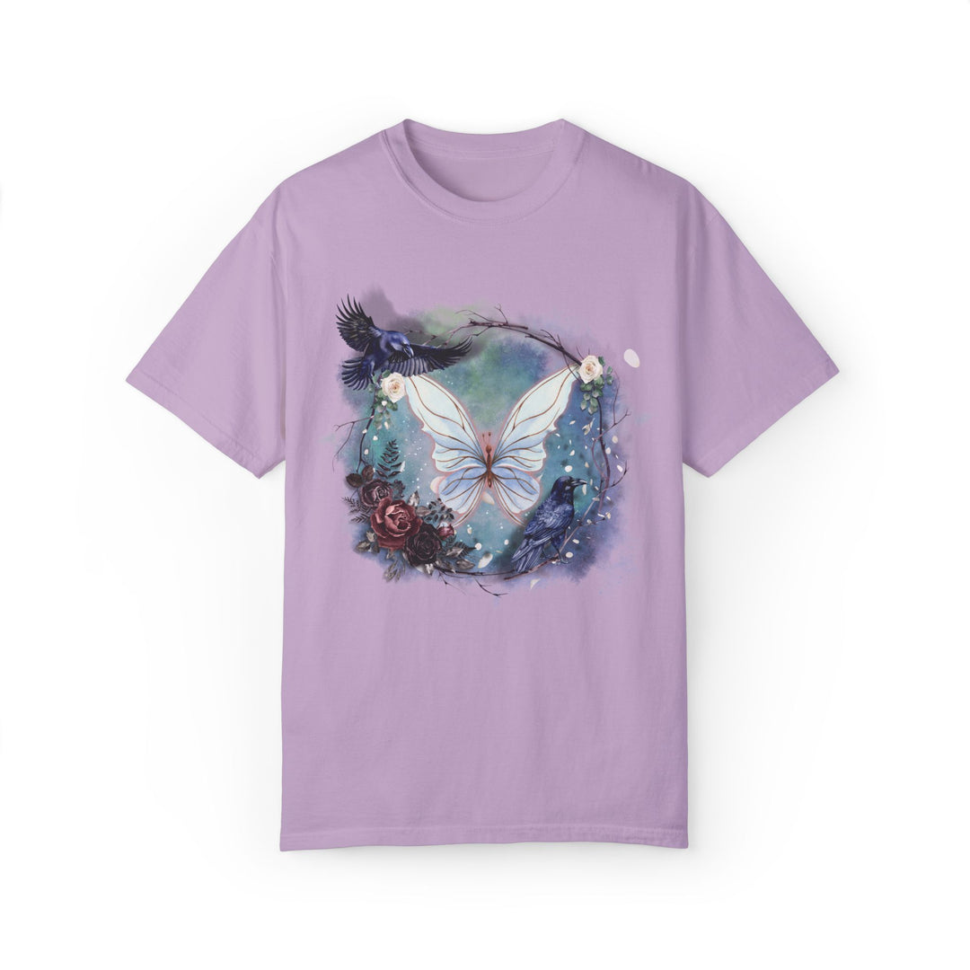 Butterfly Dreamy T-shirt T-Shirt Printify Orchid S