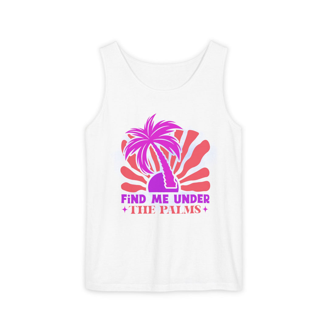 Tank Top - Playful and Summery Retro-Inspired Tank Top Printify White XS