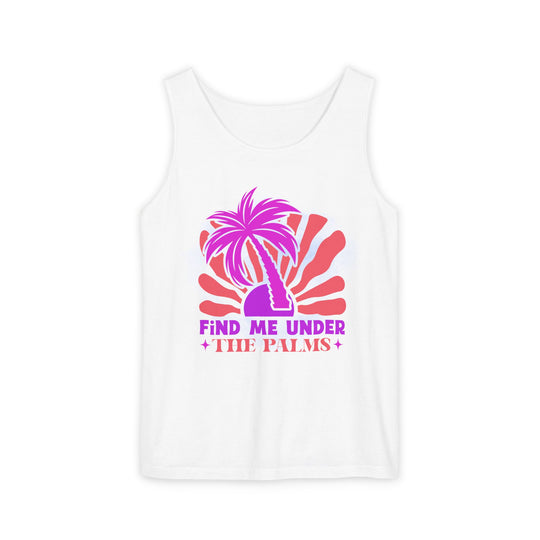 Tank Top - Playful and Summery Retro-Inspired Tank Top Printify White XS