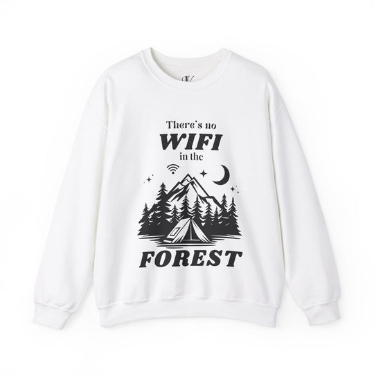 Forest Connection Sweatshirt Sweatshirt Printify S White