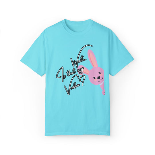 Funny Bunny T-shirt T-Shirt Printify Lagoon Blue S