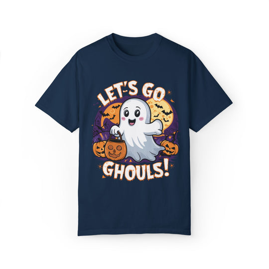 Let's Go Ghouls: Cute Halloween T-Shirt T-Shirt Printify True Navy S