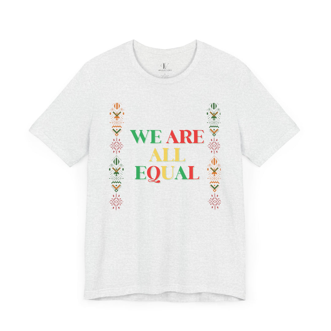 Equality Graphic Tee T-Shirt Printify Ash XS