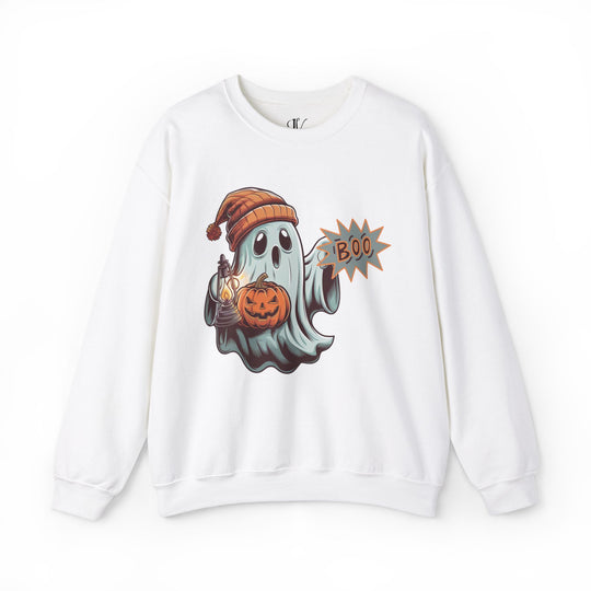 Boo! Cute Ghost Halloween Sweatshirt