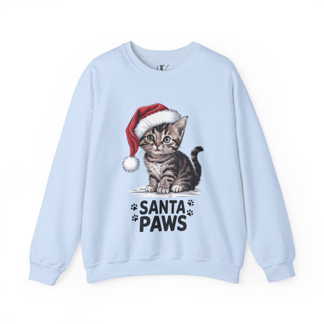 Cat Lover Sweatshirt - Santa Paws