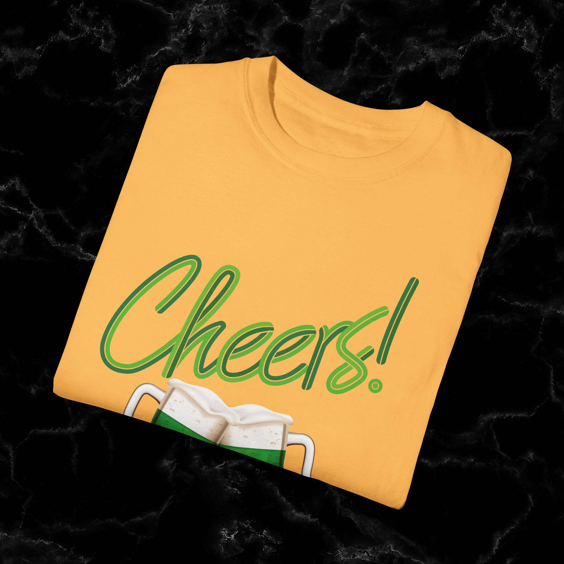 Cheers F**kers Shirt - A Bold Shamrock Statement for Irish Spirits and Good Times T-Shirt   