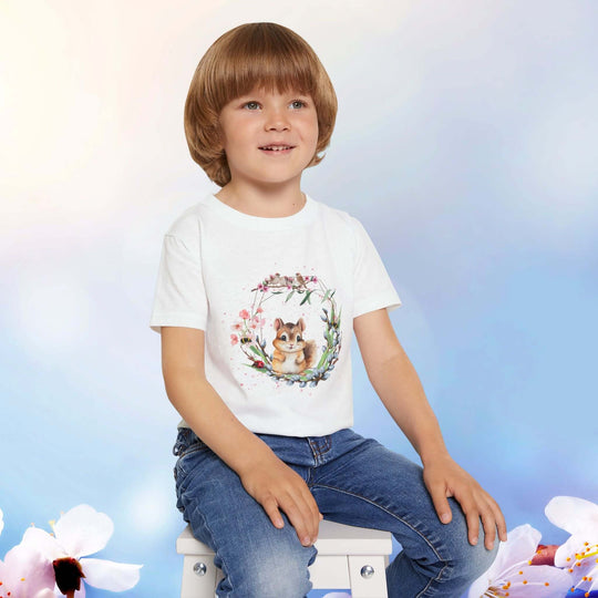 Squirrel Nature Toddler T-shirt Kids clothes Printify