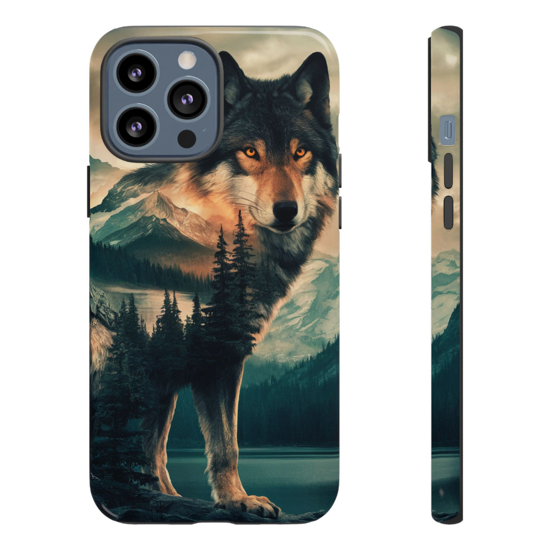 Wolf Tough Cases - Majestic Nature Landscape Phone Case Printify iPhone 13 Pro Max Glossy