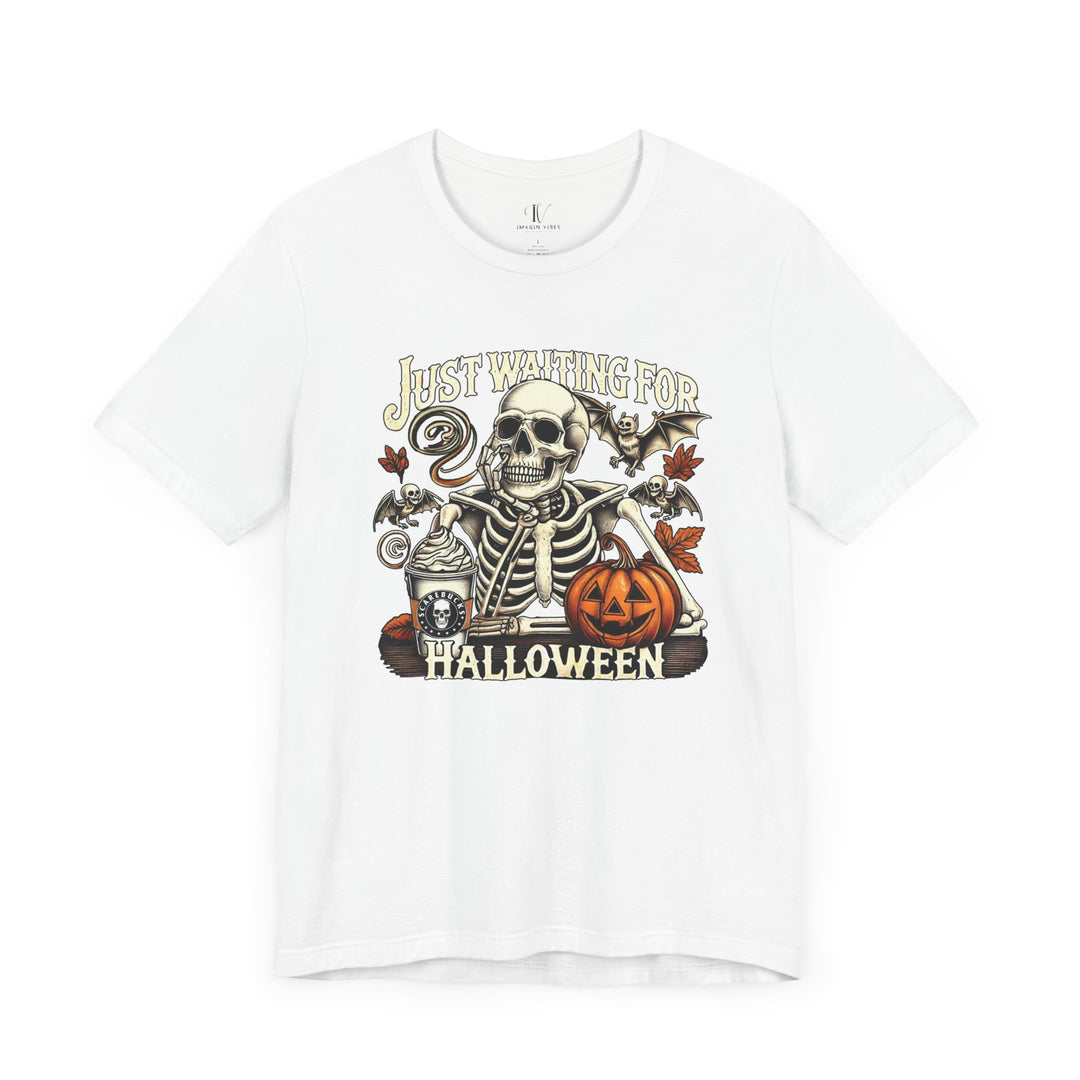 Skele-sip Tee - Just Waiting for Halloween