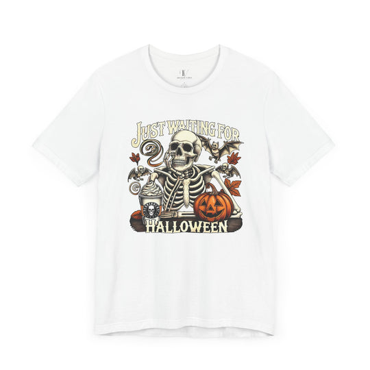 Skele-sip Tee - Just Waiting for Halloween