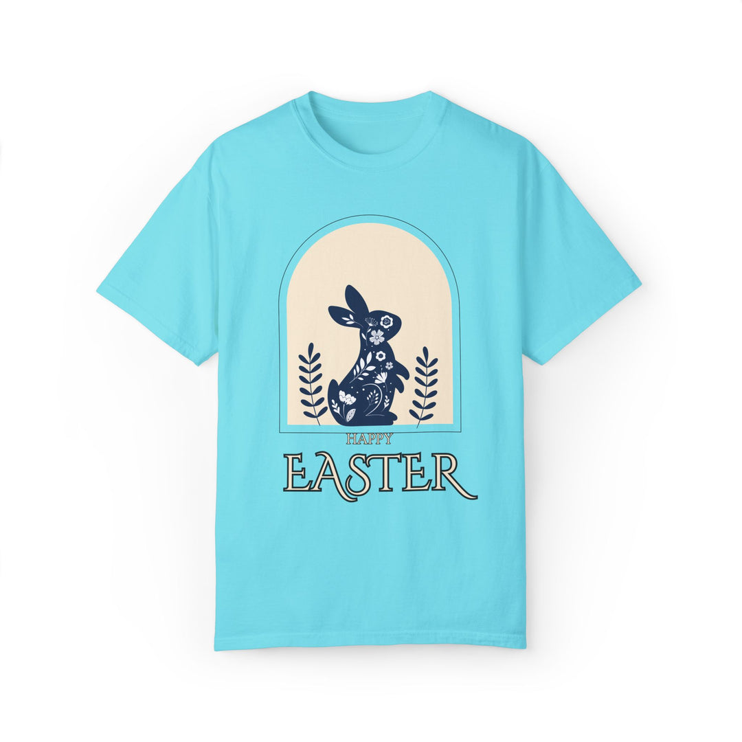 Easter Bunny T-shirt T-Shirt Printify Lagoon Blue S