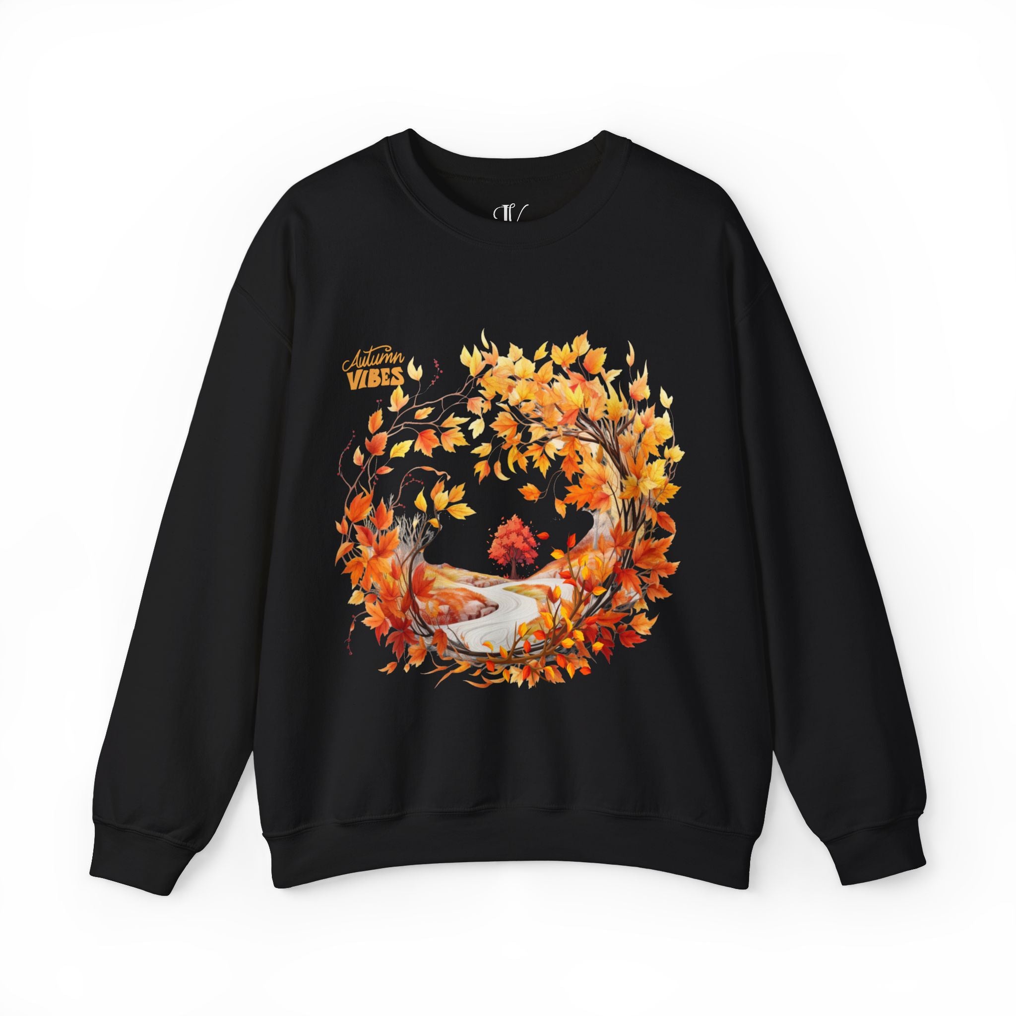 Autumn Vibes Sweatshirt: Fall Tree Style
