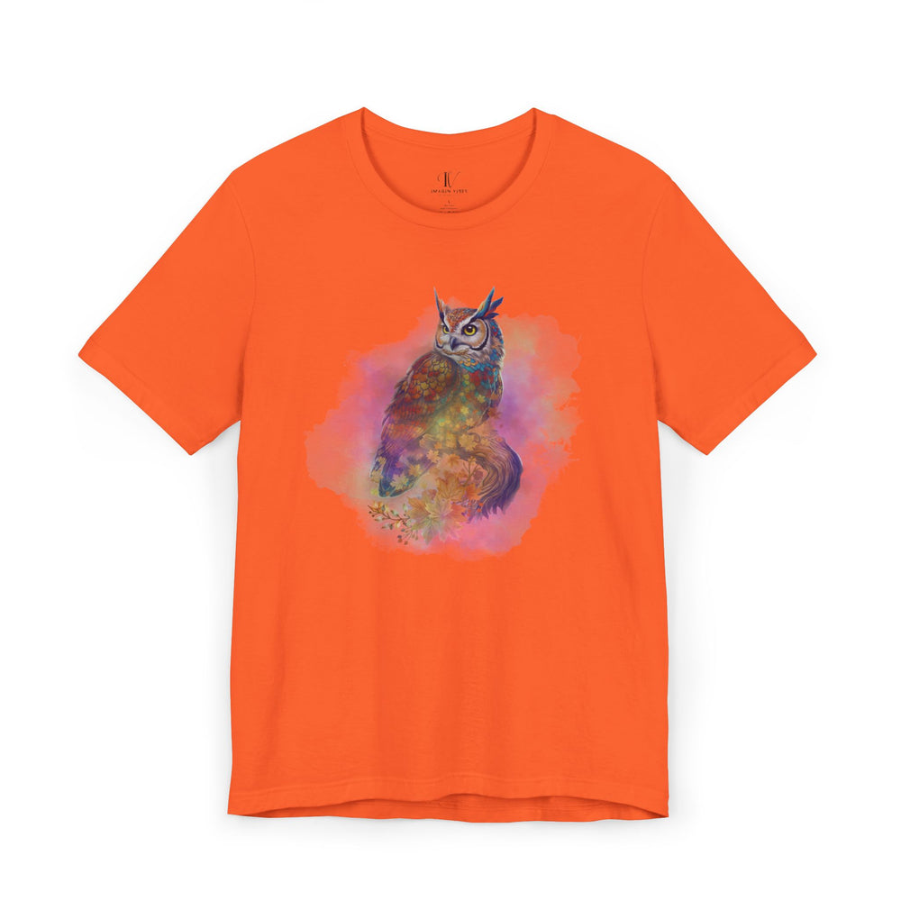 Autumn Owl in the Magic Fog T-Shirt