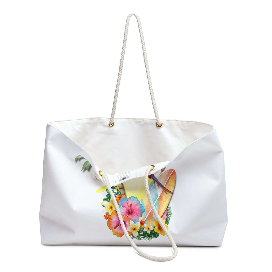 Weekender Beach Bag - Tropical Paradise Bags Printify