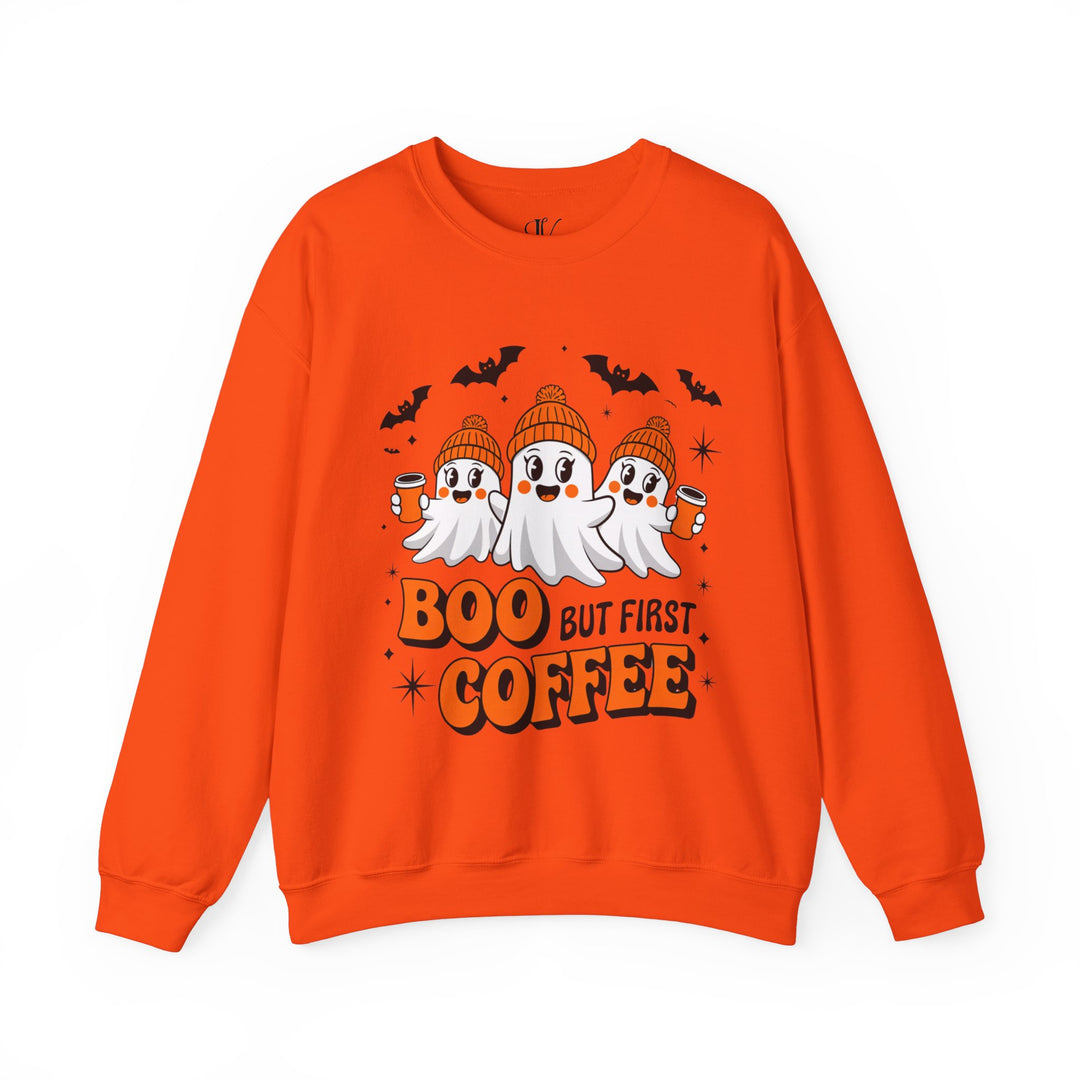 Cute Ghosts "Boo but First Coffee" Sweatshirt