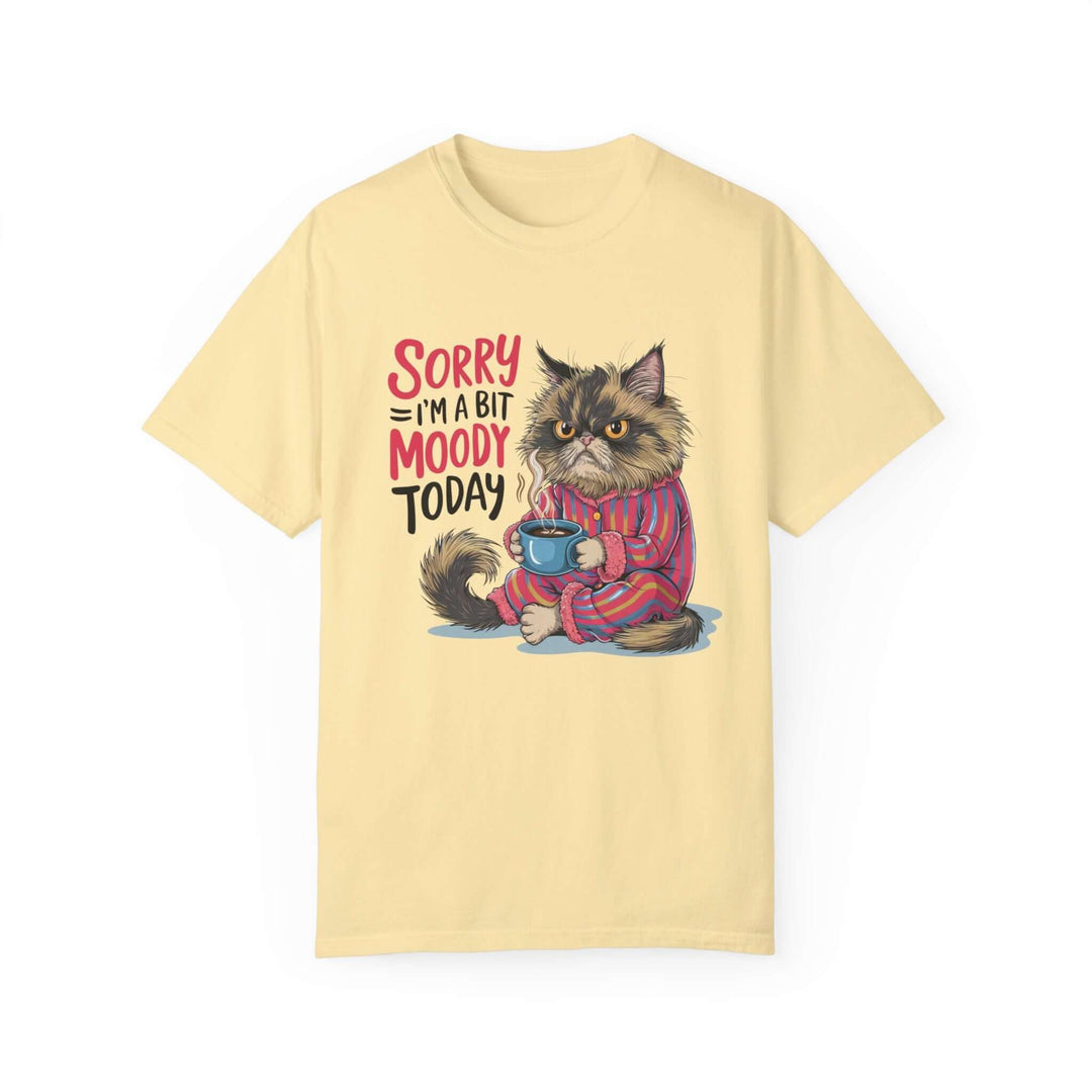 Moody Cat T-Shirt T-Shirt Printify Banana S