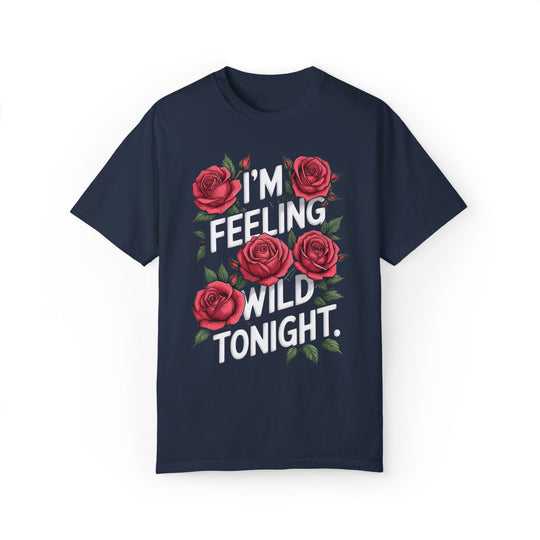 Wild Tonight T-Shirt T-Shirt Printify Navy S