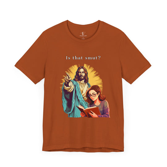 Funny Jesus Smut Unisex Tee T-Shirt Printify Autumn XS