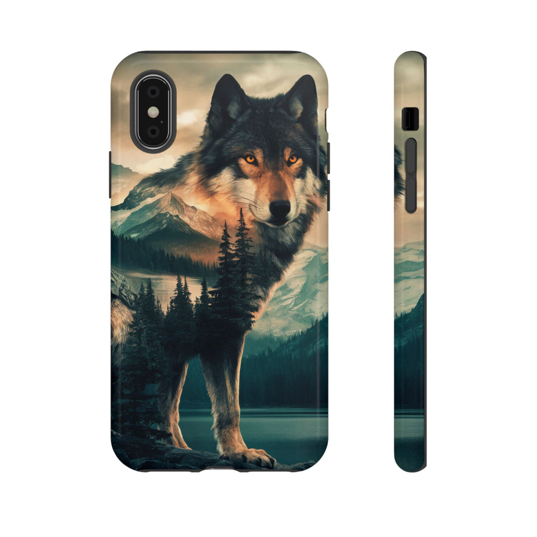 Wolf Tough Cases - Majestic Nature Landscape Phone Case Printify