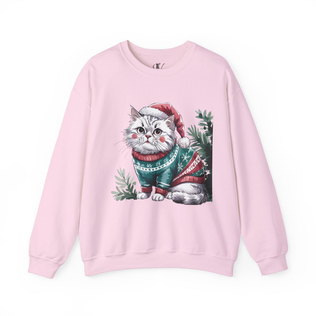 Cat Holiday Sweater Sweatshirt