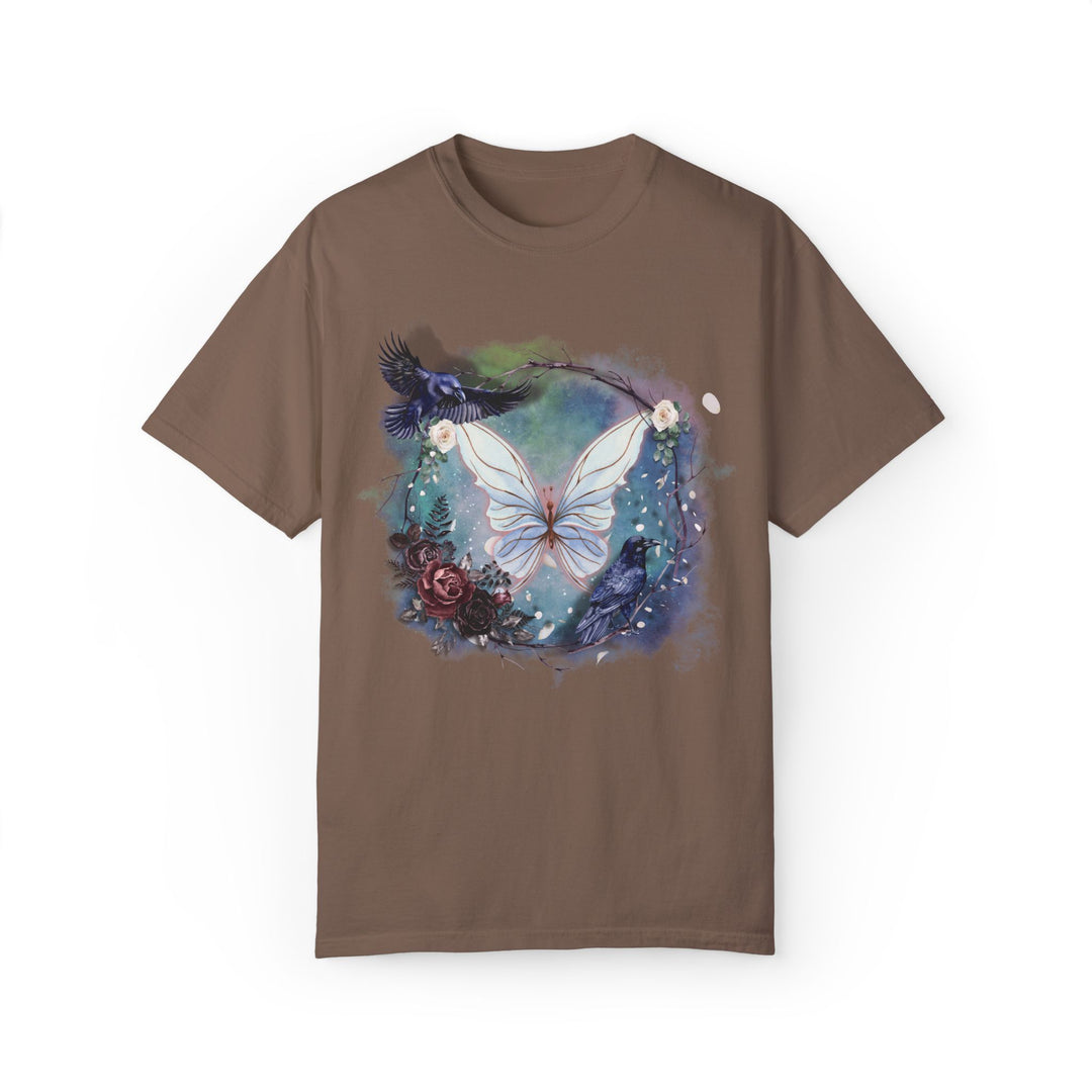 Butterfly Dreamy T-shirt T-Shirt Printify Espresso S