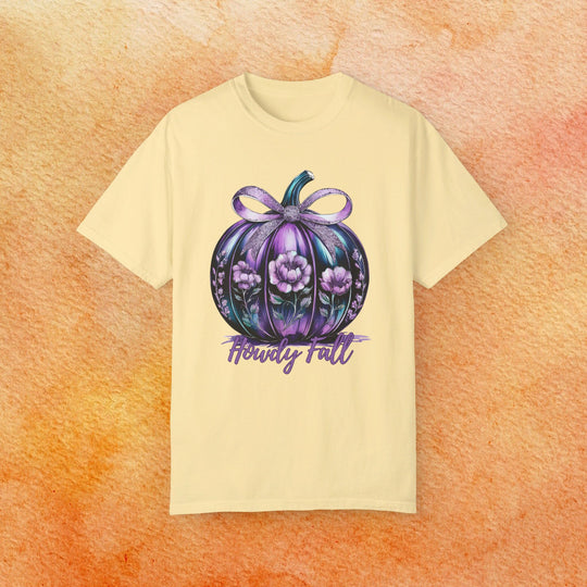 Howdy Fall: Coquette Pumpkin T-Shirt