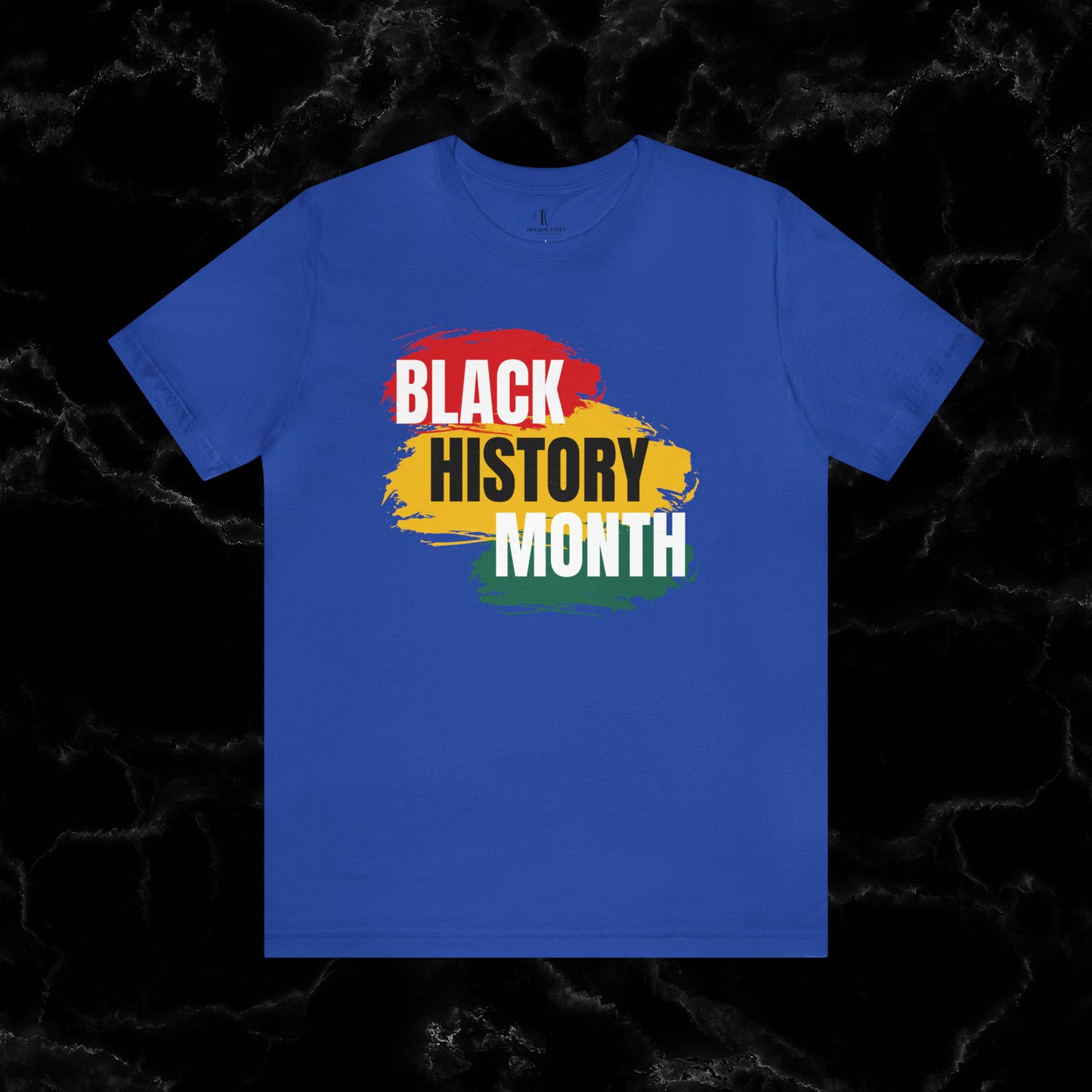 Trendy Black History Month Shirts Celebrating African American Pride and Heritage T-Shirt True Royal XS 