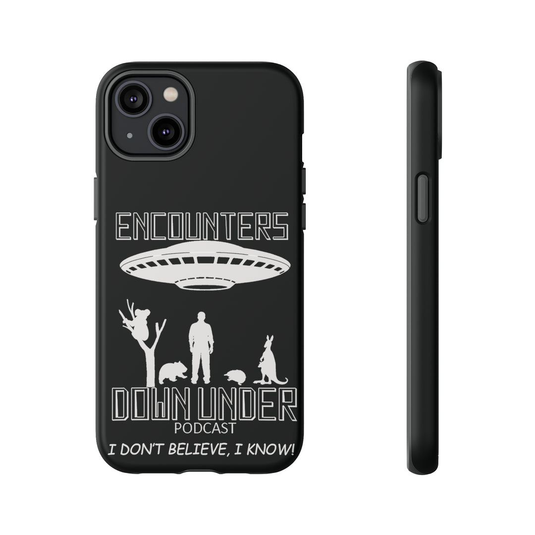 Encounters Down Under Podcast Tough Cases - Protect Your Tech Phone Case iPhone 14 Plus Matte 