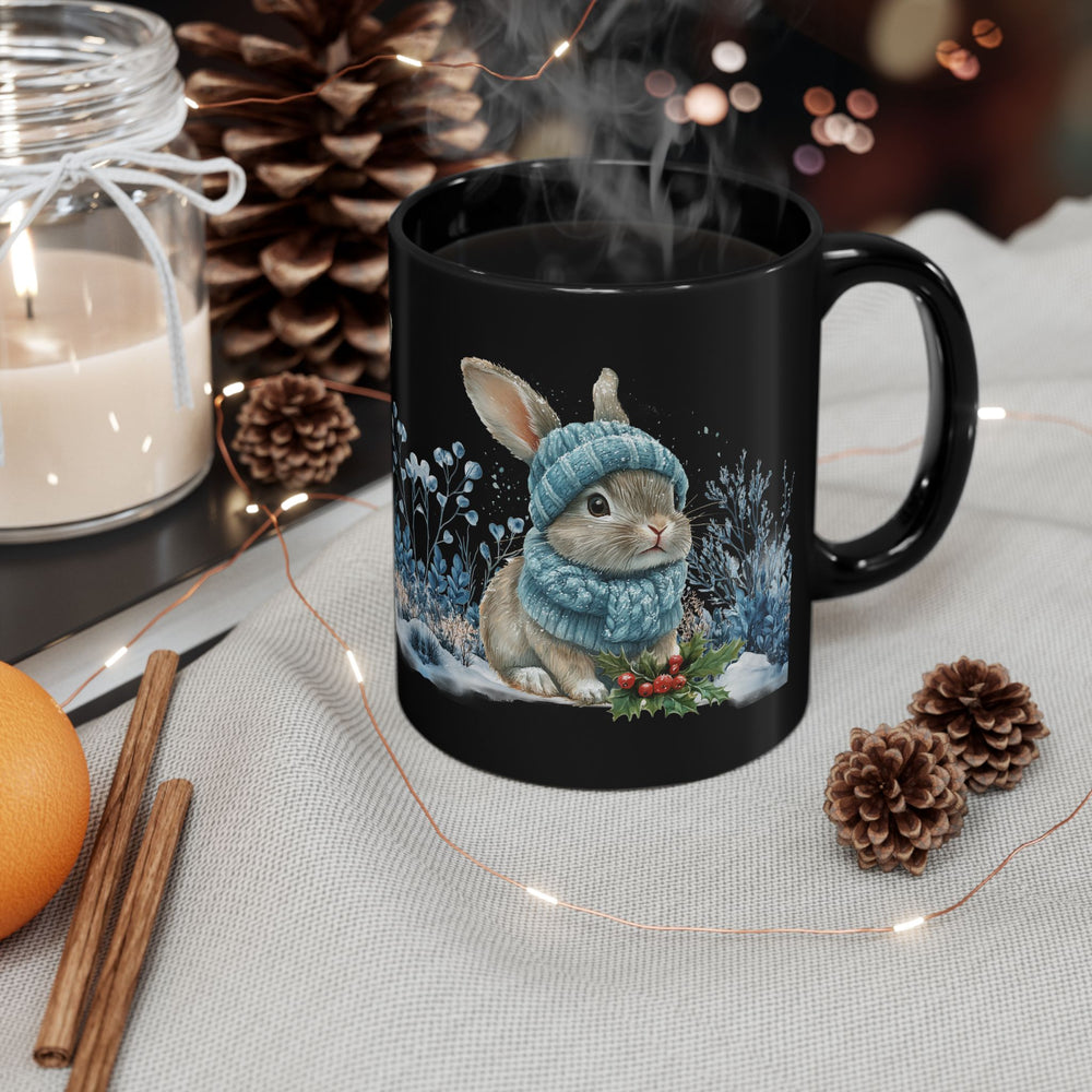 Winter Bunny Cozy Mug (11-15oz)