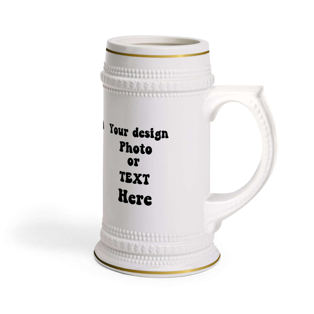 Custom Beer Stein Mug - Personalized Design Your Vision