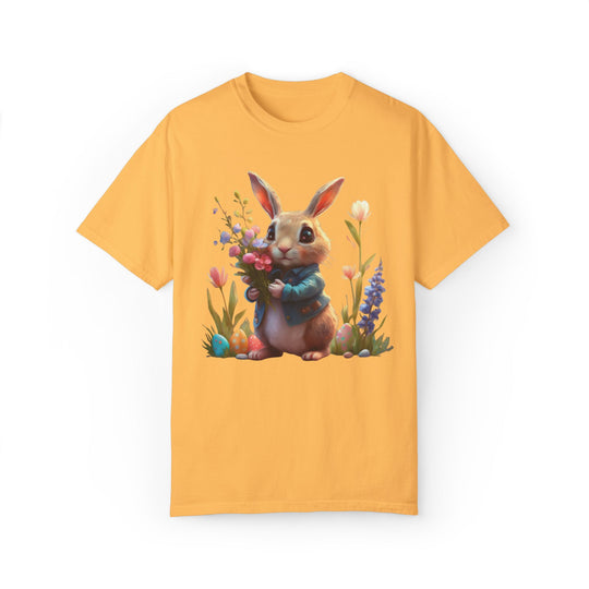 Bunny Bouquet T-shirt - Easter Spring Unisex Tee T-Shirt Printify Citrus S