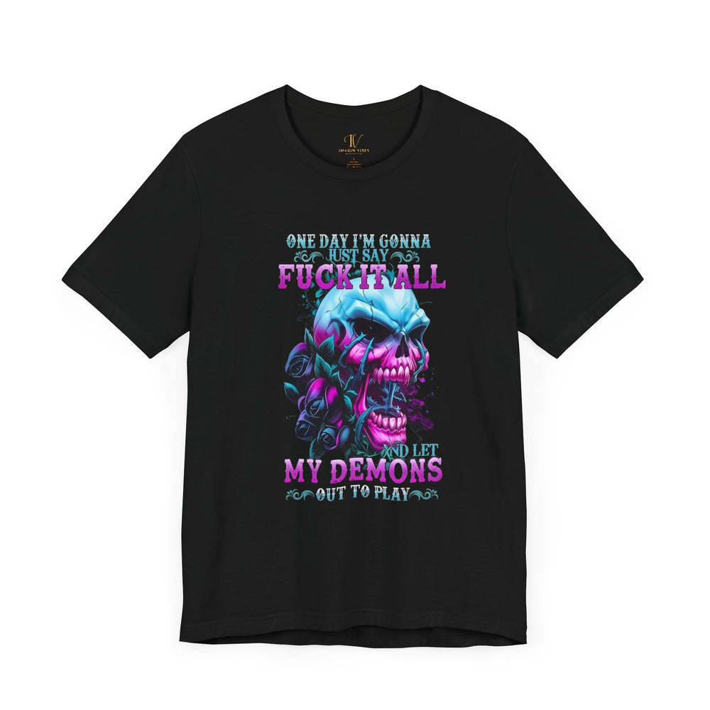 Skull Tee - Gothic Quote T-Shirt